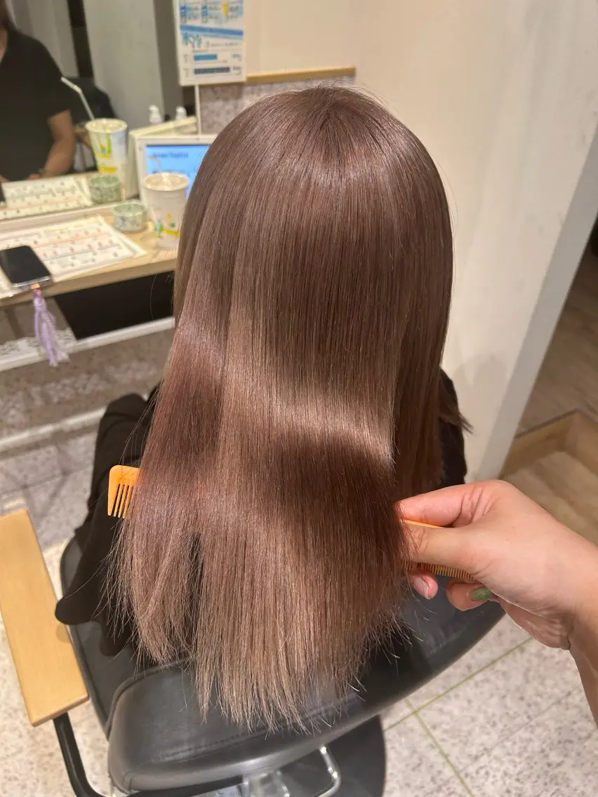 カラー ♡透明感カラー★ ネイル/しの♡のヘアスタイル