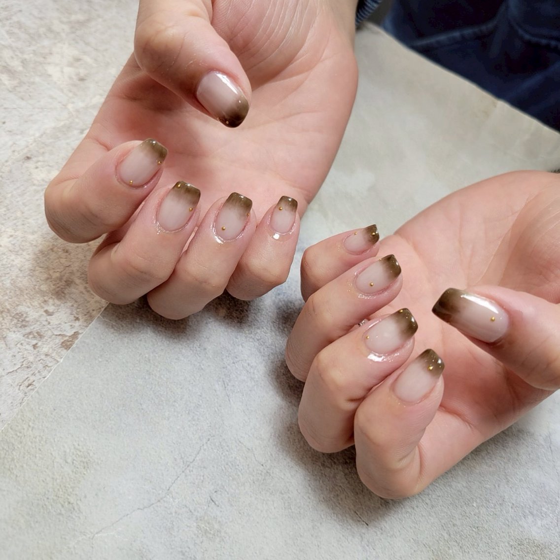 《オフなし》✨フレンチネイル💅🏾の写真