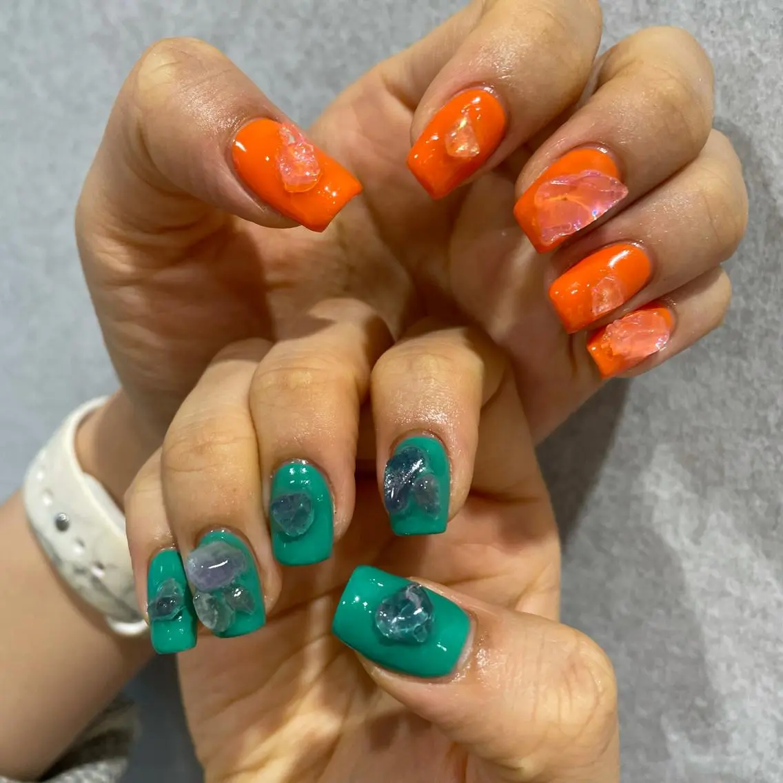 ネイル ハンドネイル amiLe 🎀yuunaのネイルデザイン