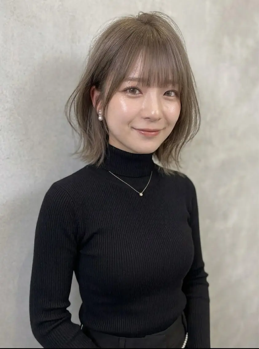ミディアム カラー 美髪矯正✨🌷関 郁美🌷のヘアスタイル