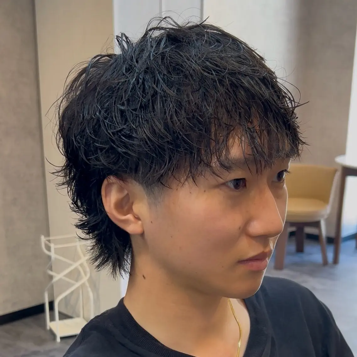 パーマ メンズ フェザーパーマ メンズパーマ 波巻きパーマ カット パーマ メンズパーマ/メンズ カット/たばたよしきのヘアスタイル