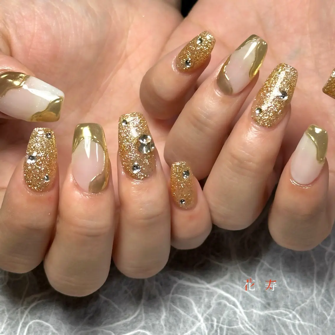 ネイル ハンドネイル 花寿-kaju- s.のネイルデザイン