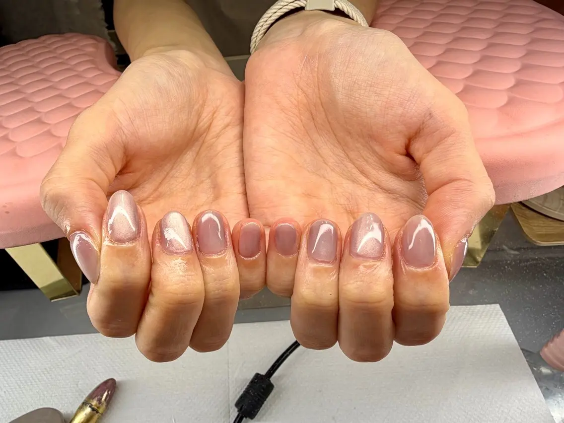 ネイル マグネットネイル Amys nail モミジのネイルデザイン