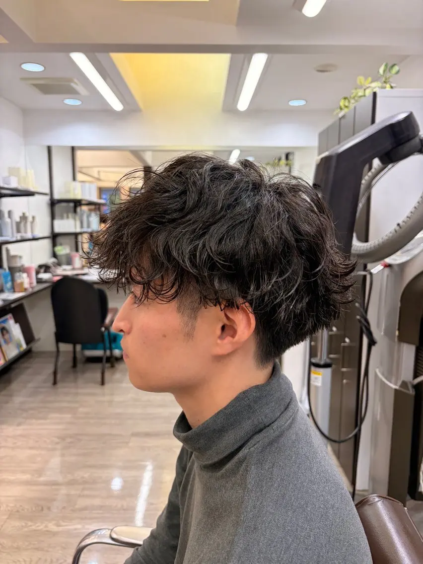 ショート パーマ 小野泰輝 幡ヶ谷/モデル募集中のヘアスタイル