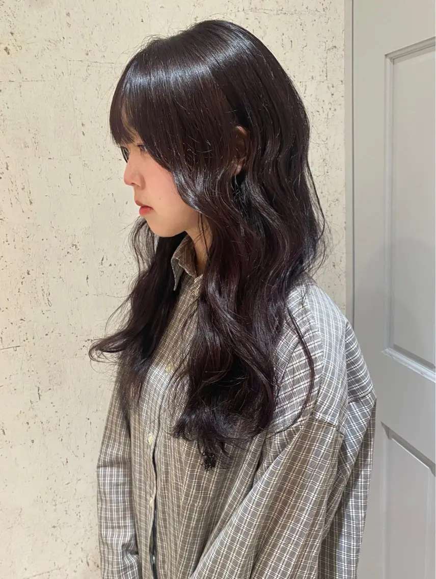 ロング カラー カット ヘアカラー トリートメント mai / linoah˚✧のヘアスタイル