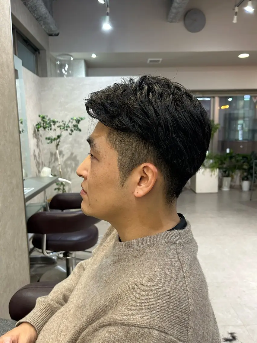 パーマ メンズ flag hair レイナのヘアスタイル