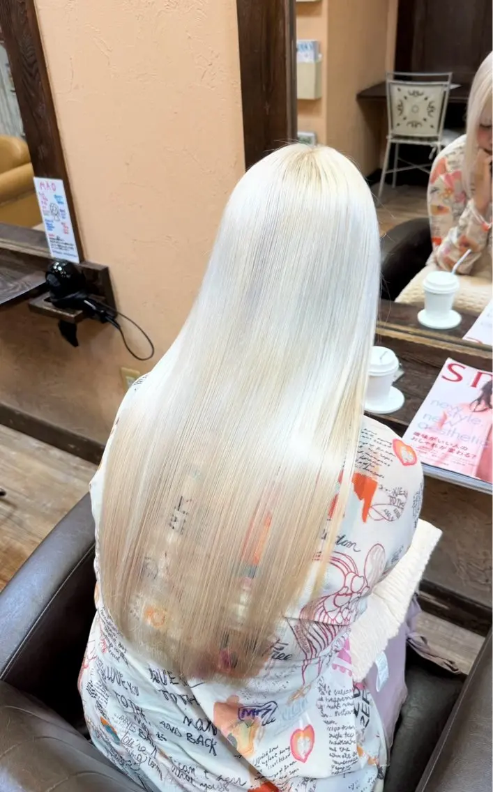 ロング Moremuu もも🍑のヘアスタイル