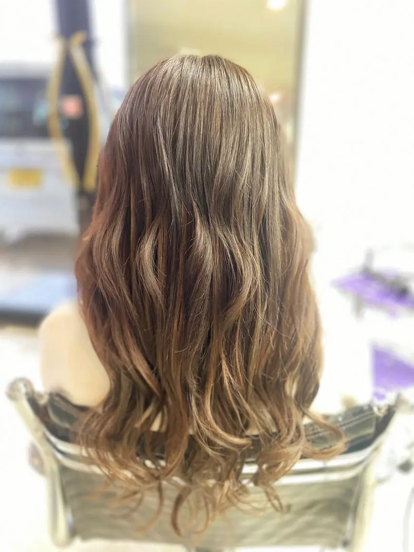 高品質人毛100%シールエクステ60本(エクステカット込)の写真