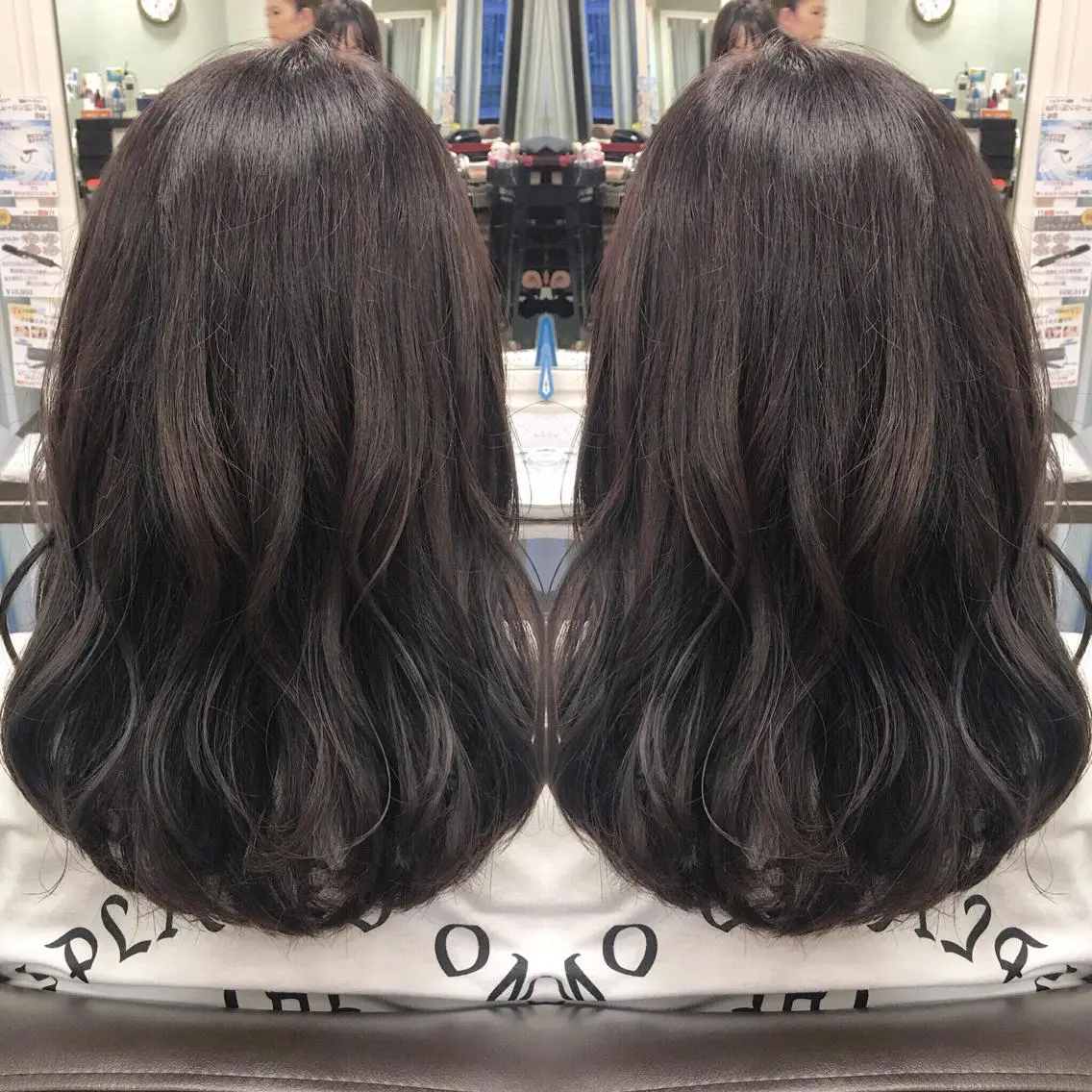ミディアム カラー box mico. mutsumiのヘアスタイル