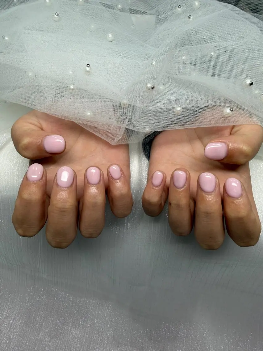 ネイル ピンク ハンドネイル Mermaid Nail みはなのネイルデザイン