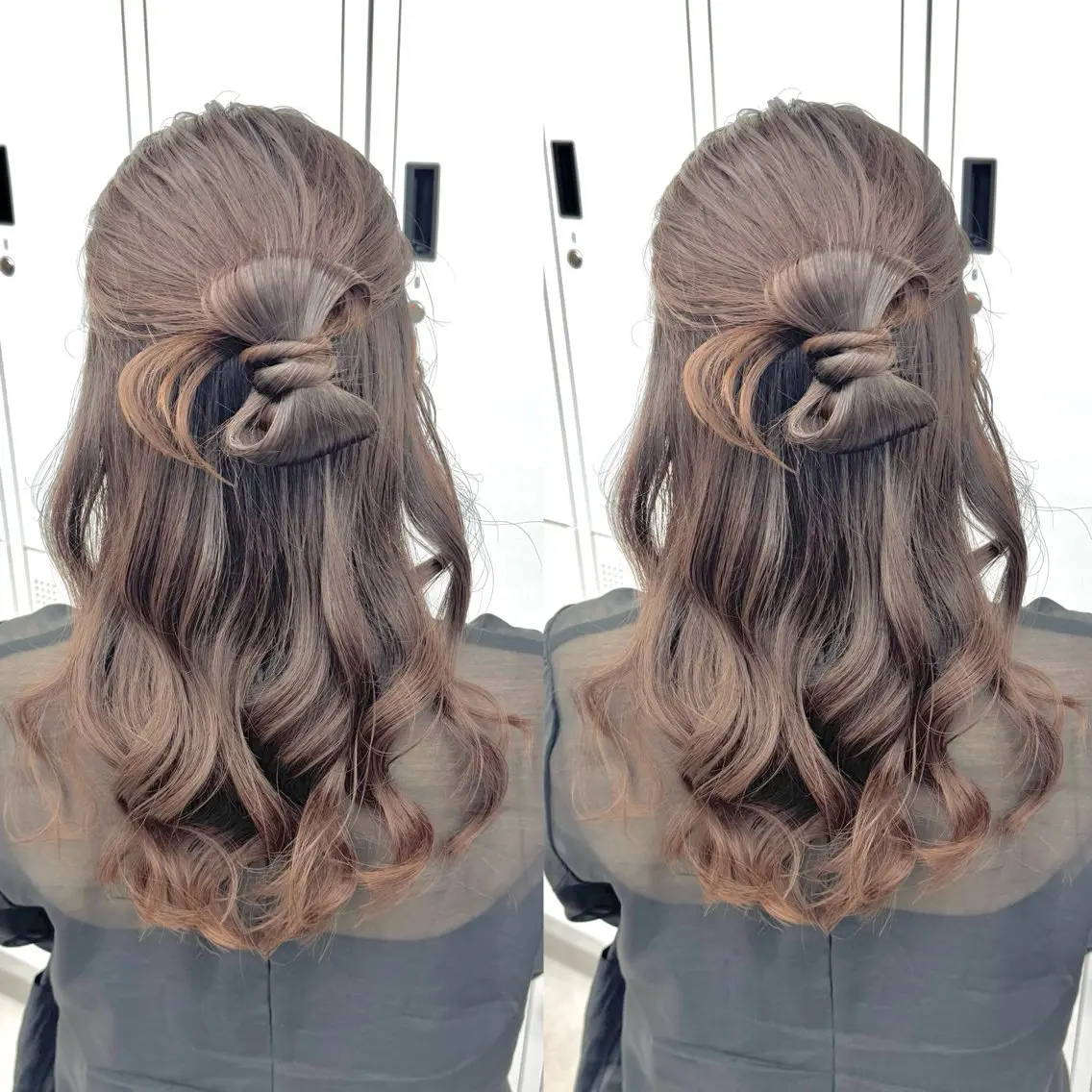 ロング ヘアアレンジ ヘアセット ヘアメ🎀推しカラー 🥣横浜/しほ🧸のヘアスタイル
