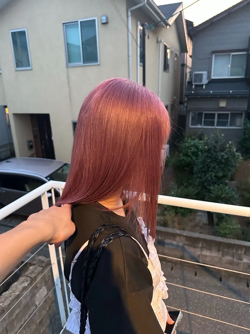 ミディアム 🍀ブリーチ屋さん/ ダブルカラー・あずみのヘアスタイル