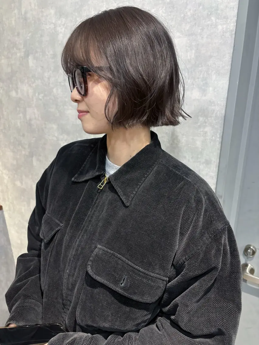 ショート カラー カット ヘアカラー トリートメント 🌐NATSUMI 🌐【寒色カラー】のヘアスタイル