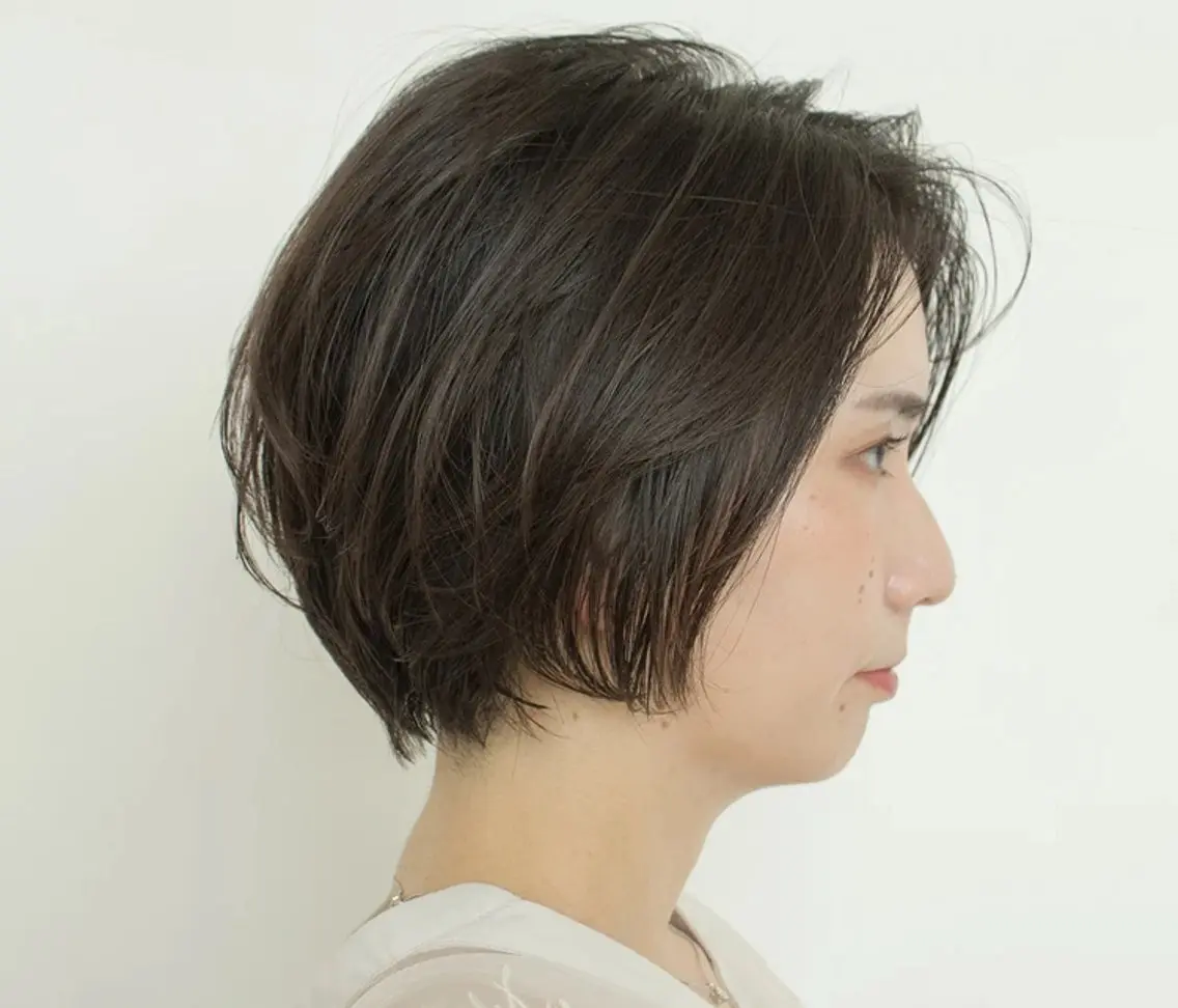 ショート ショートヘア 横野 朱音のヘアスタイル