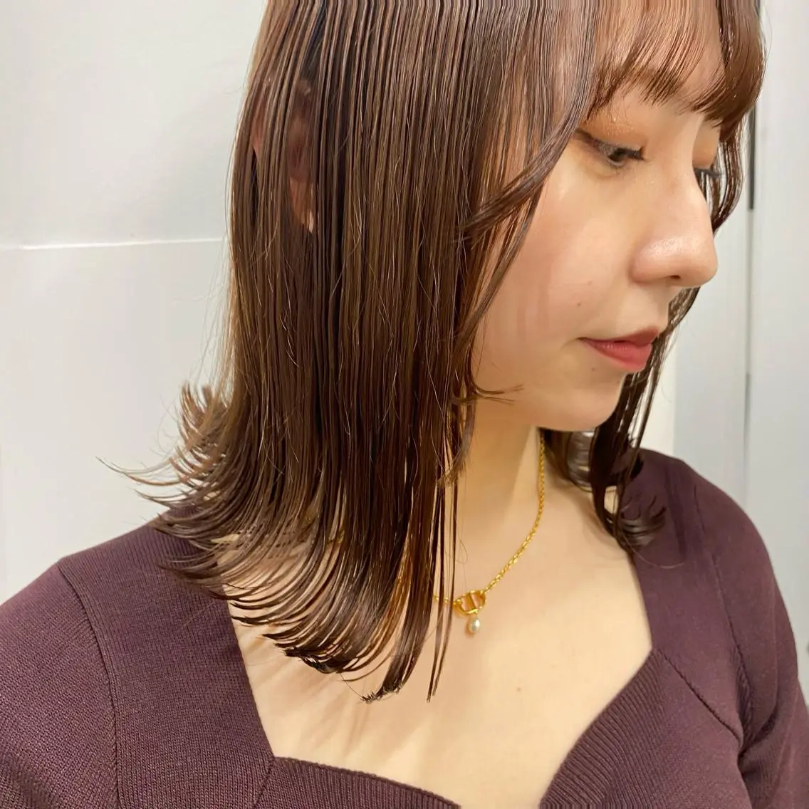 ミディアム 似合わせレディース/ メンズ/あゆかのヘアスタイル