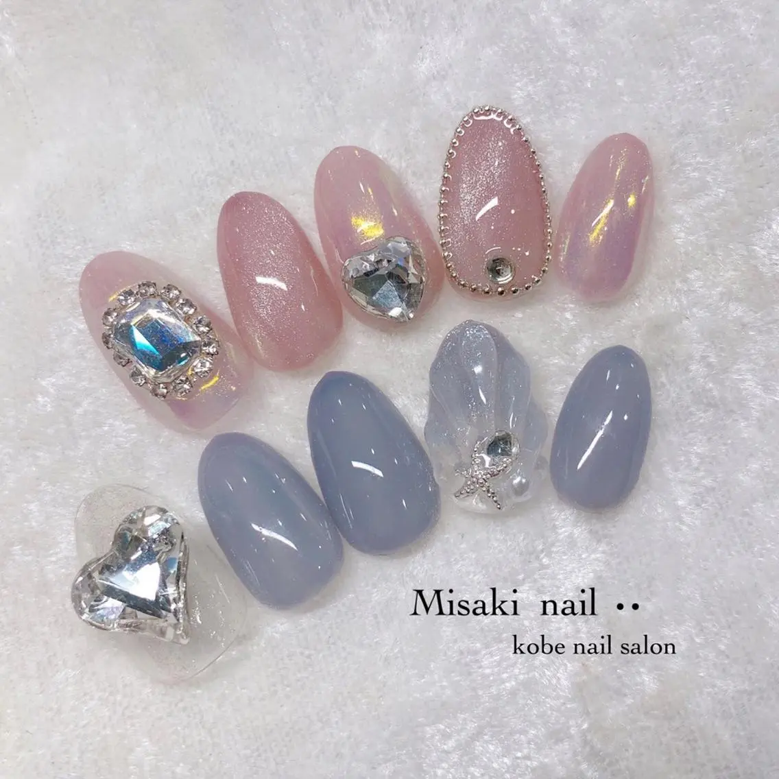 ネイル 韓国ネイル ワンホンネイル ハンドネイル nailsalon miinailsのネイルデザイン