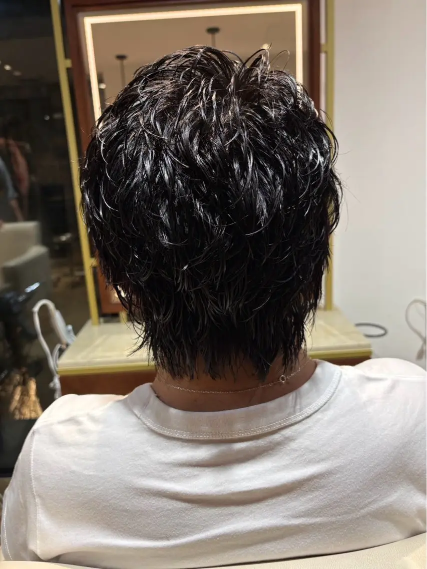 ショート カラー ヘアカラー トリートメント 山本 瑠虎のヘアスタイル