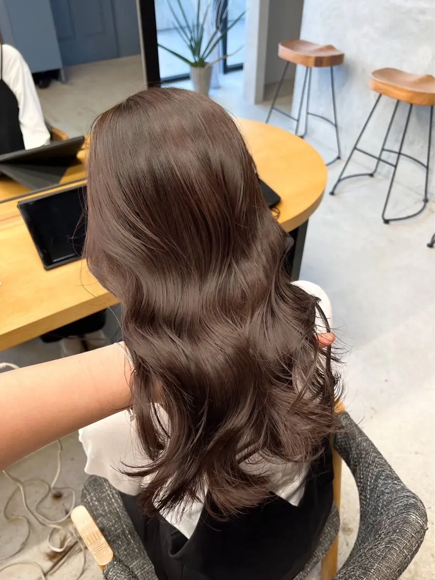 カラー ヘアカラー トリートメント 渋谷/韓国レイヤー 艶カラー特化マサキのヘアスタイル