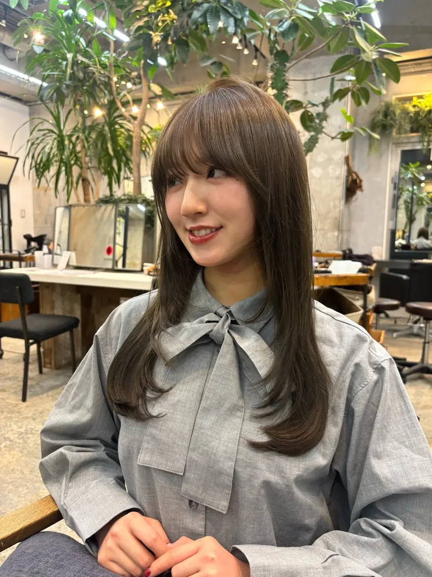🌼ふんわりレイヤーカット➕大人気Aujuaトリートメント付き♡⭕️本日19:00~ご予約可能です！の写真