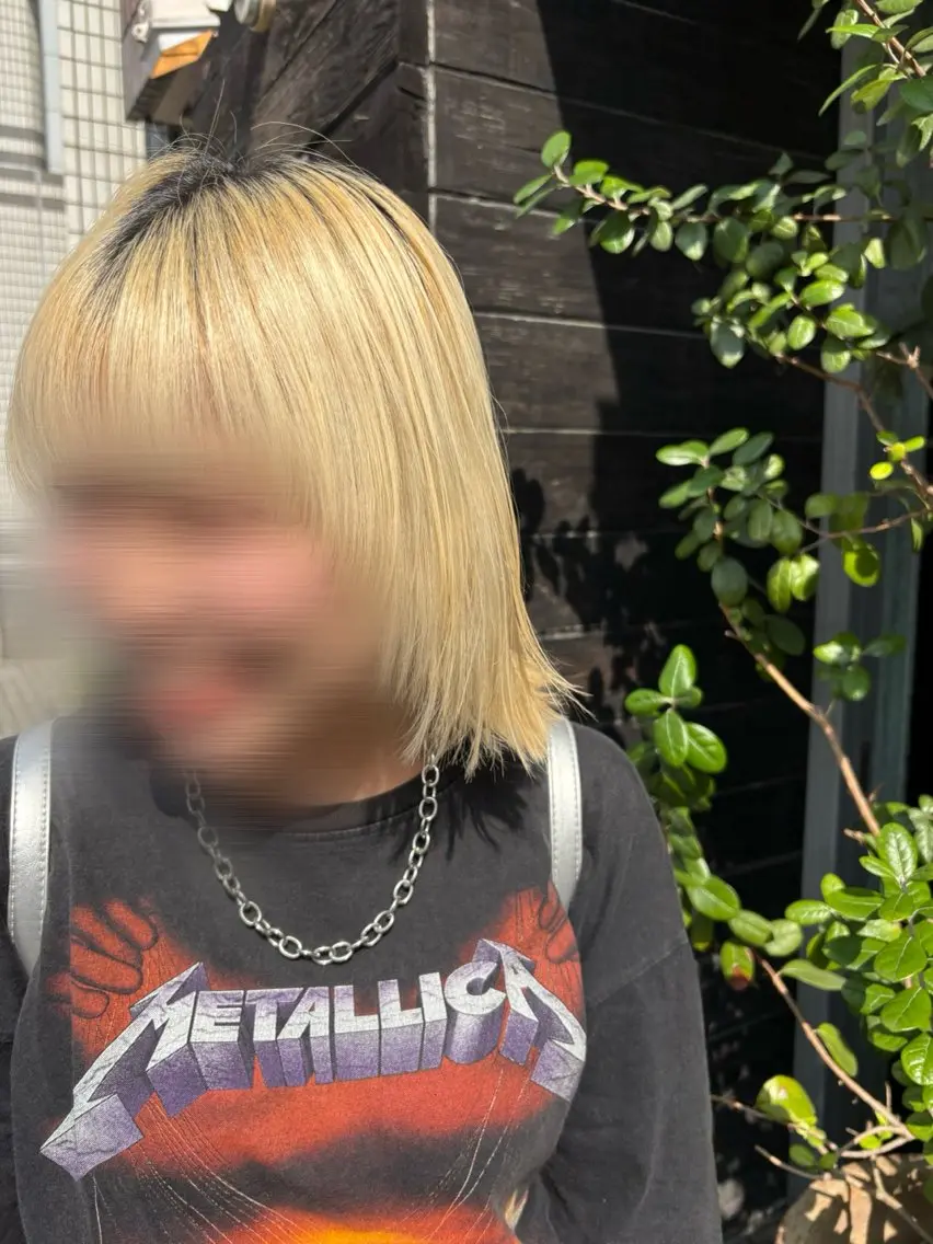 ミディアム 榎本 楓加のヘアスタイル