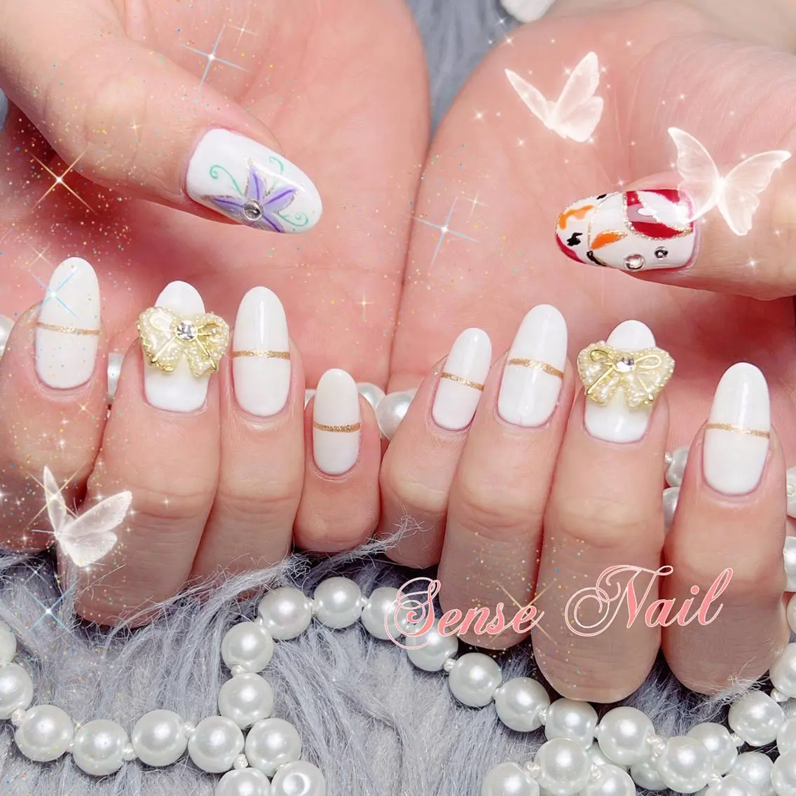 ネイル ハンドネイル ハンドケア YUKI 💗 渋谷店のネイルデザイン