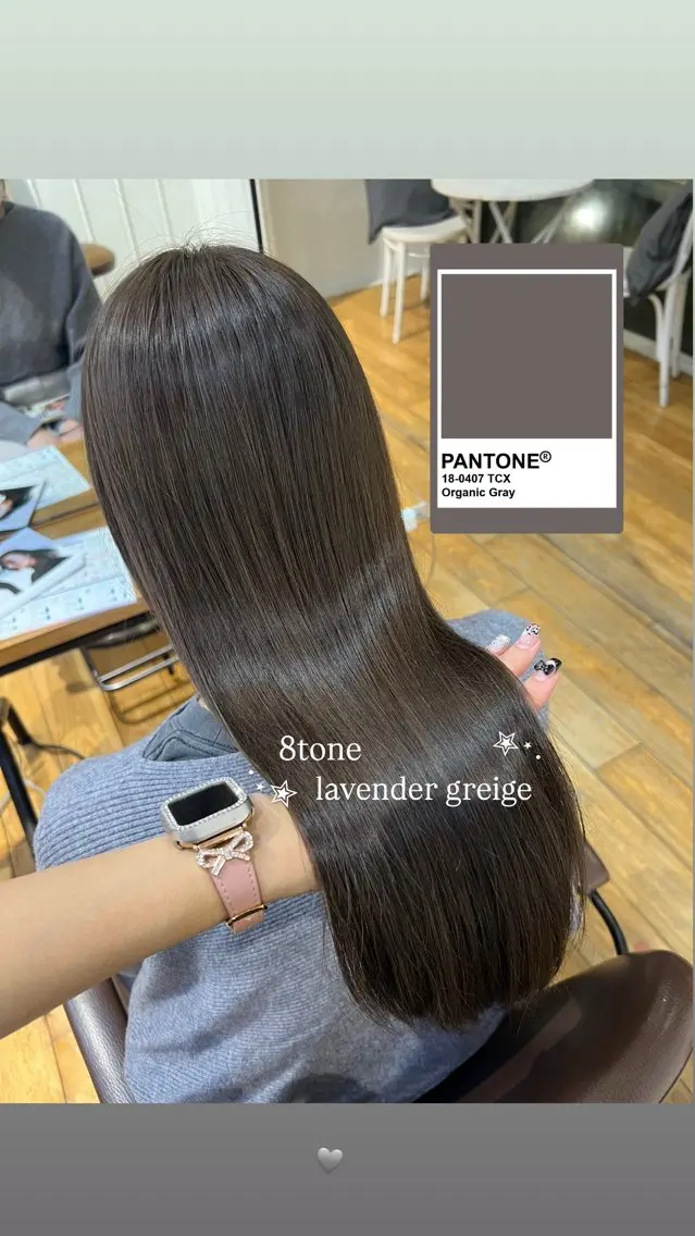 セミロング カラー カット ヘアカラー ミディアムレイヤー/ 艶カラー🎀 emiのヘアスタイル