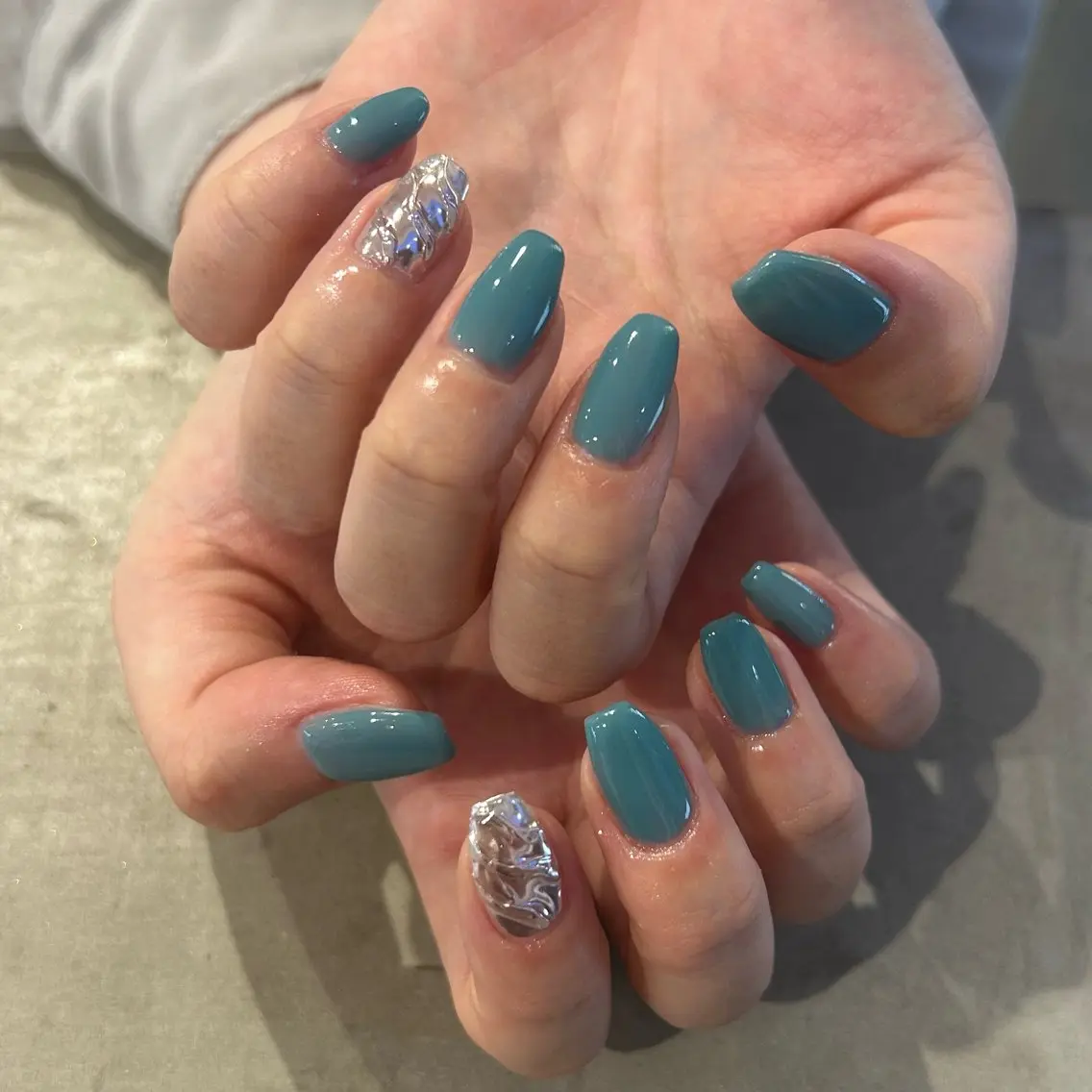 ネイル SHELLTOKYO 💜Kazamakiのネイルデザイン
