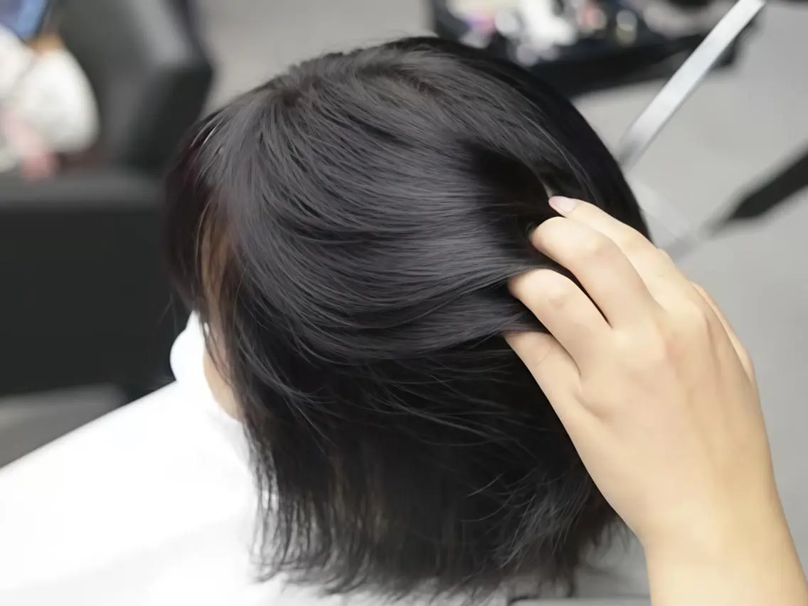 ミディアム カラー メンズ 白髪染め専門店 Recolor京橋店のヘアスタイル