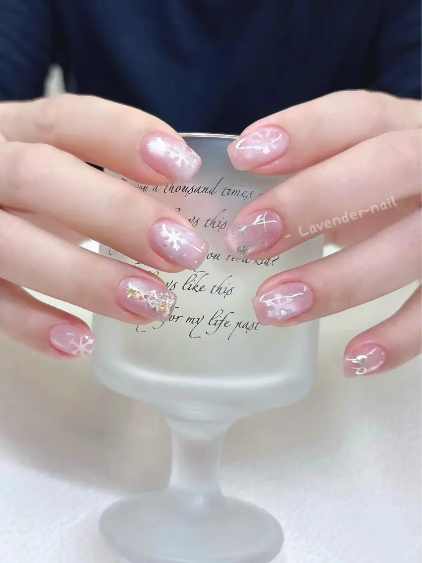 ネイル ハンドネイル Lavender nail·中島公園のネイルデザイン