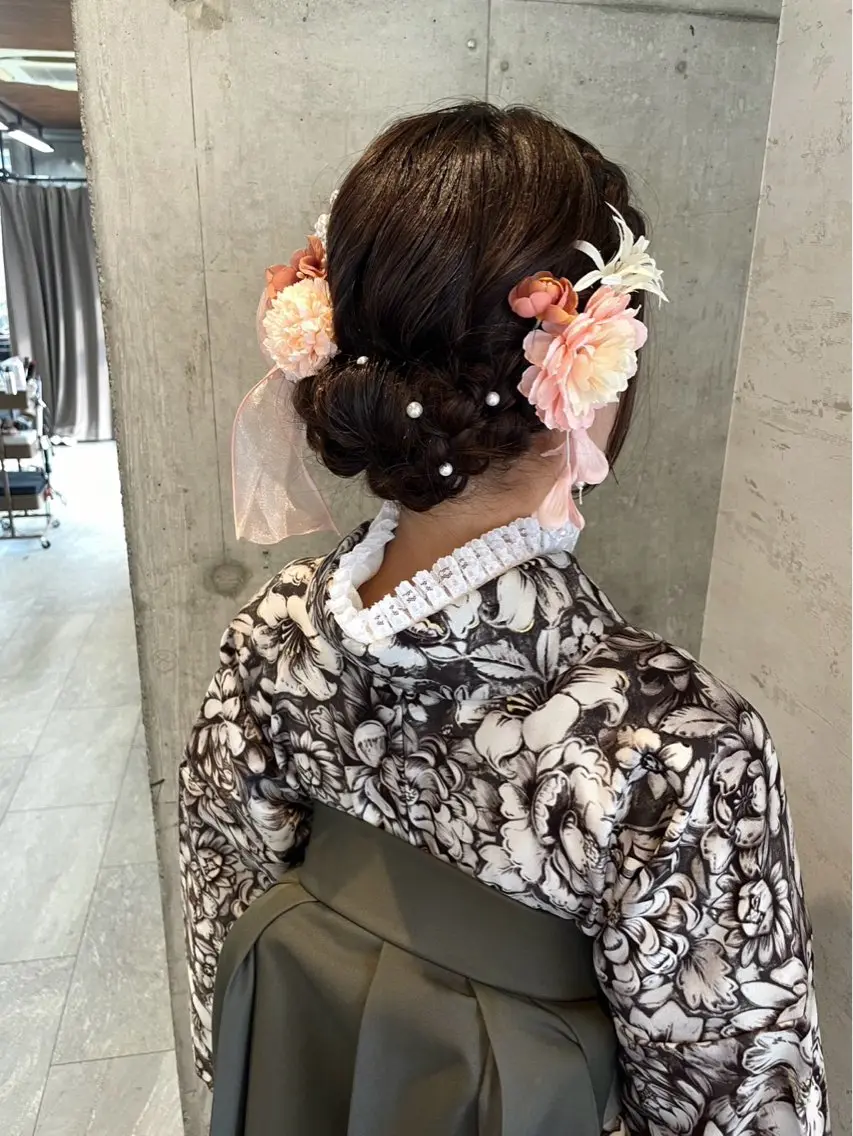 ロング ヘアアレンジ 美髪× ヘアセット✨Araiのヘアスタイル