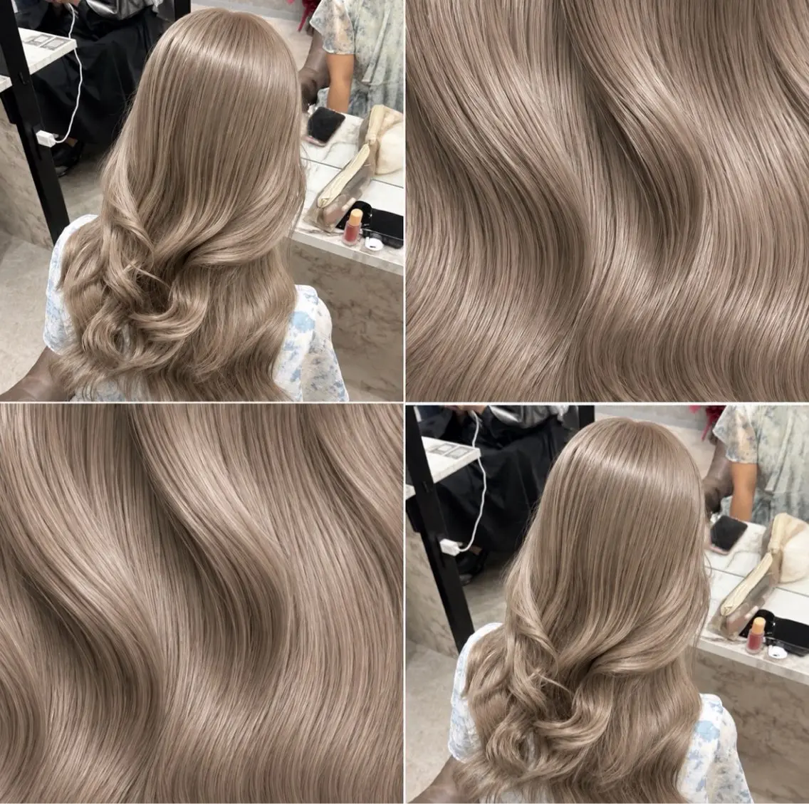 ロング カラー 色落ちまで爆盛れ 💟まなみのヘアスタイル