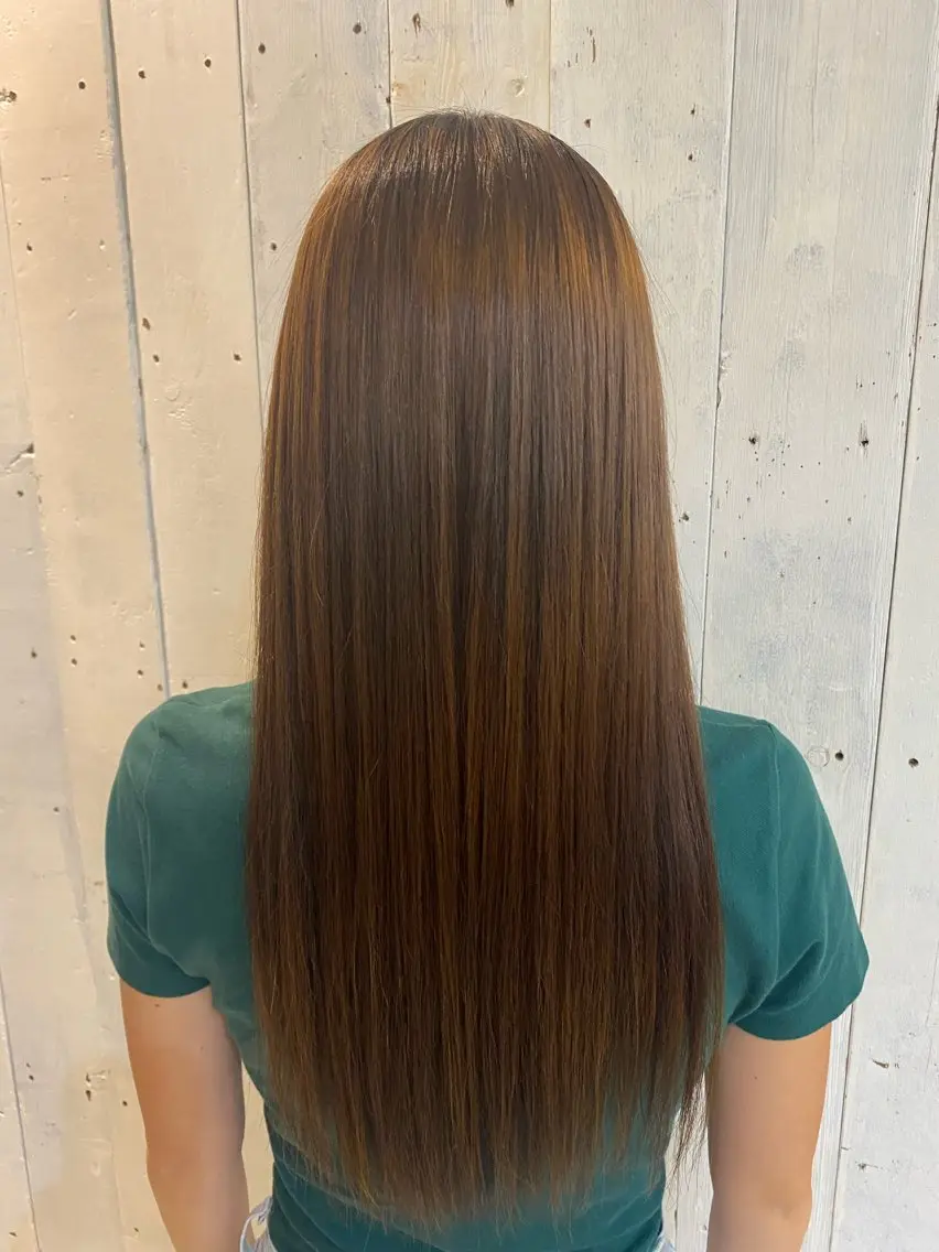 【4.10日(月)限定癖毛の方必見✨️】🥀straight parm（縮毛矯正）🥀の写真