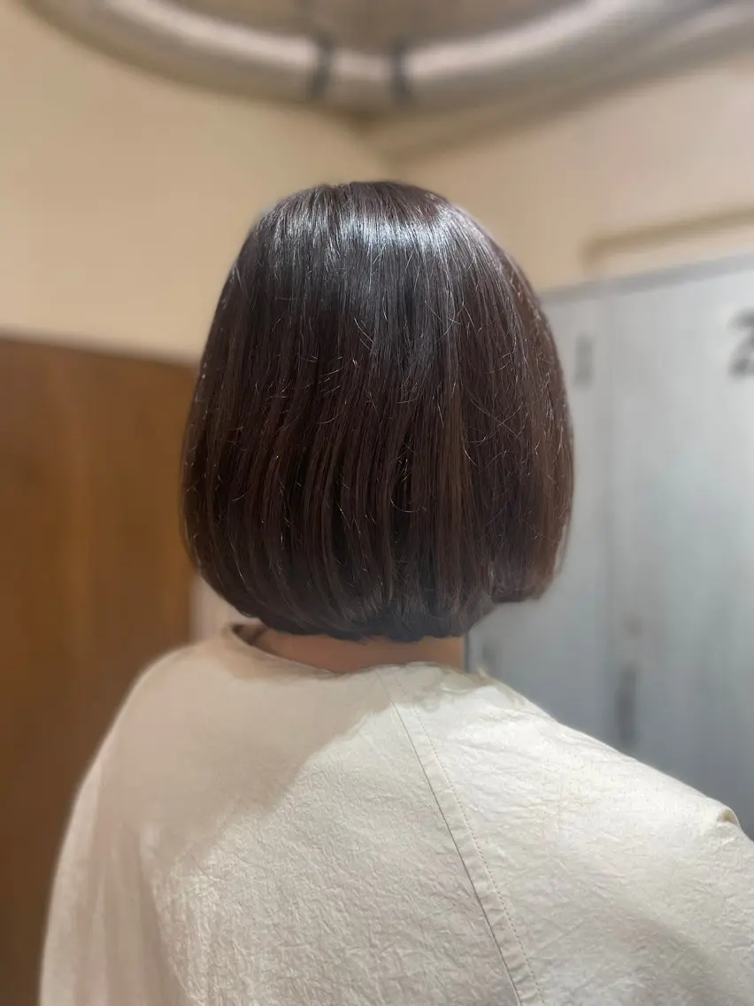 ショート カット ヘアカラー トリートメント 茅野 あゆ美のヘアスタイル