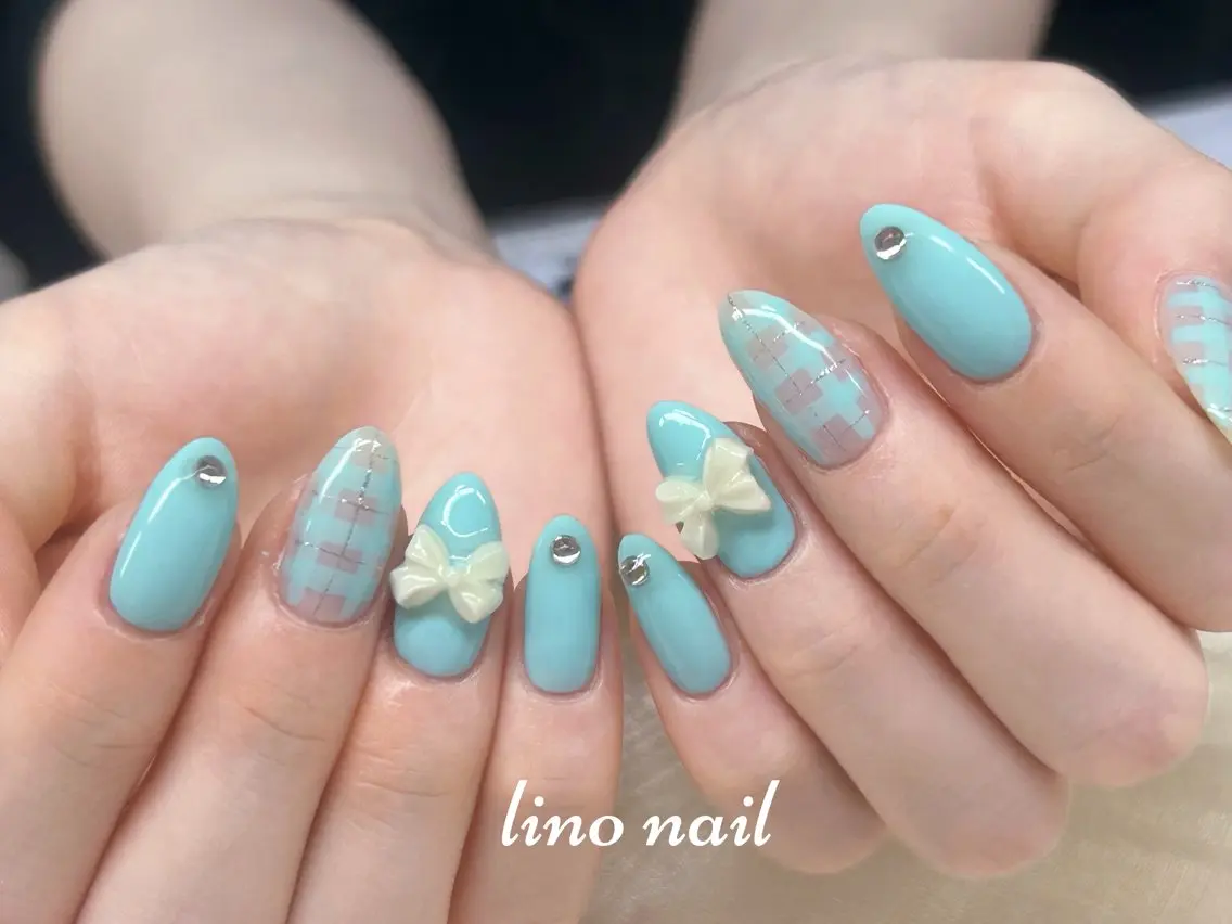 ネイル 持ち込み ハンドネイル Lino Nailのネイルデザイン
