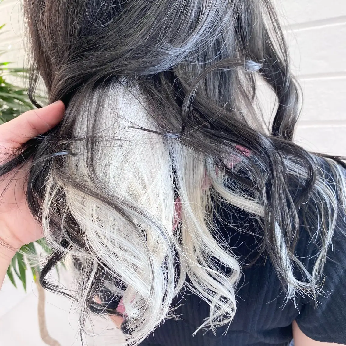 ロング カラー 井手 孔介のヘアスタイル