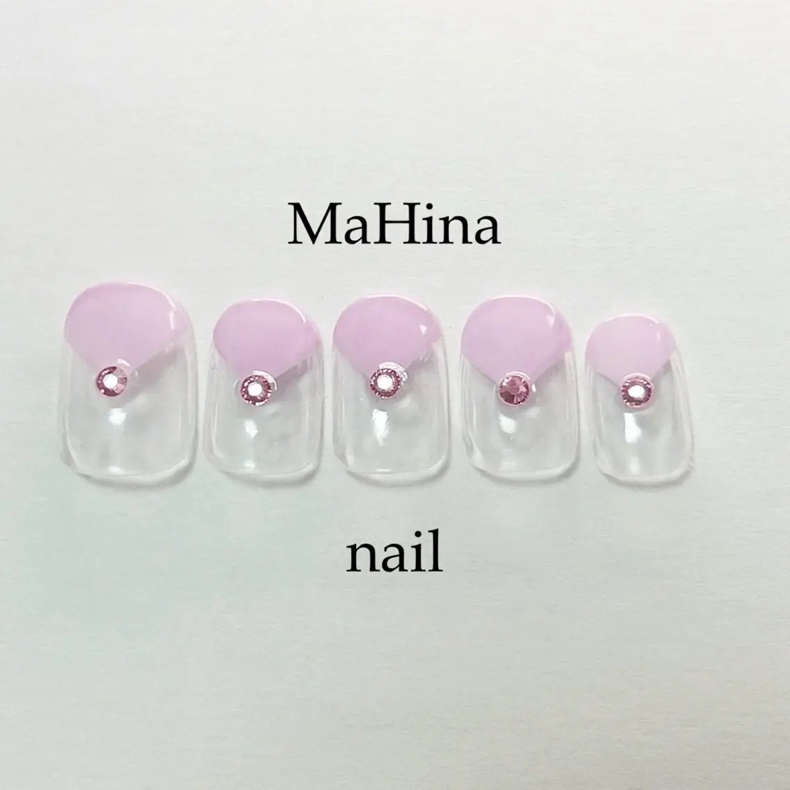 ネイル フットネイル フレンチネイル ジェルネイル ワンカラーネイル ピンク ハンドネイル Le Vernis MaHina・まひなのネイルデザイン