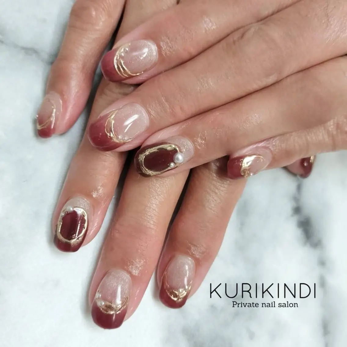ネイル ハンドネイル ネイルサロン KURIKINDIのネイルデザイン
