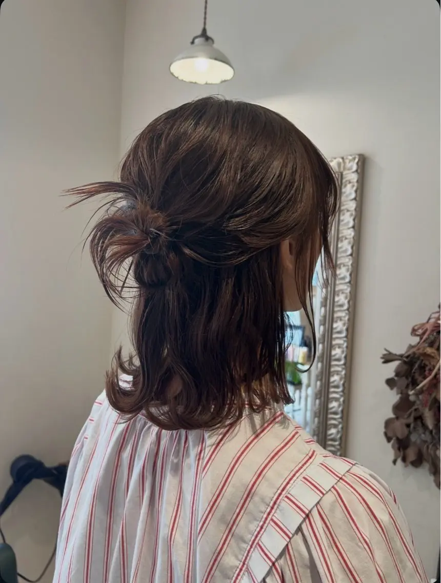 ミディアム girouette 原田未空歩のヘアスタイル