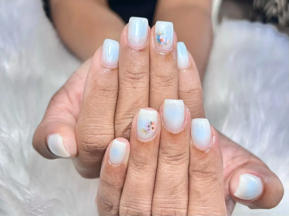 ネイル ジェルネイル 持ち込み ワンカラーネイル スカルプネイル xinh nailsのネイルデザイン