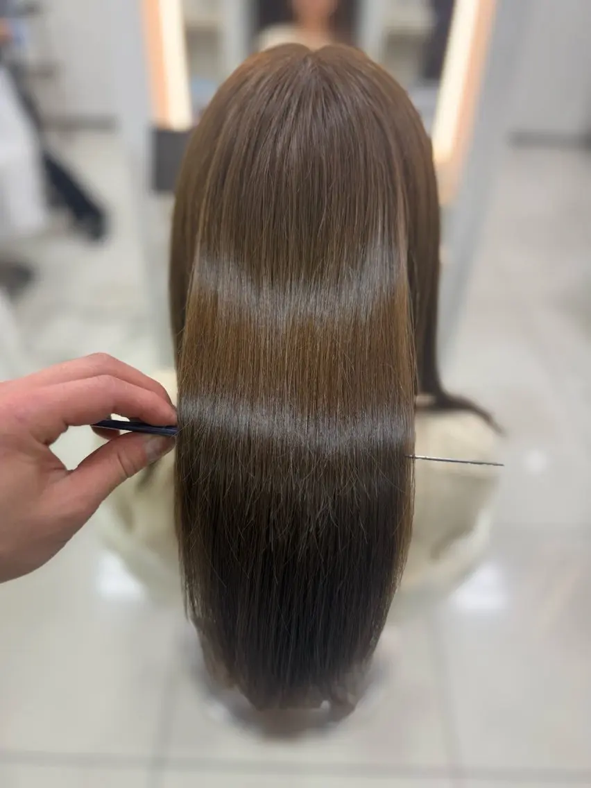 カラー ベージュカラー オリーブベージュ ヘアカラー 🦄ブリーチ特化‼️ Ash小岩YUTAのヘアスタイル