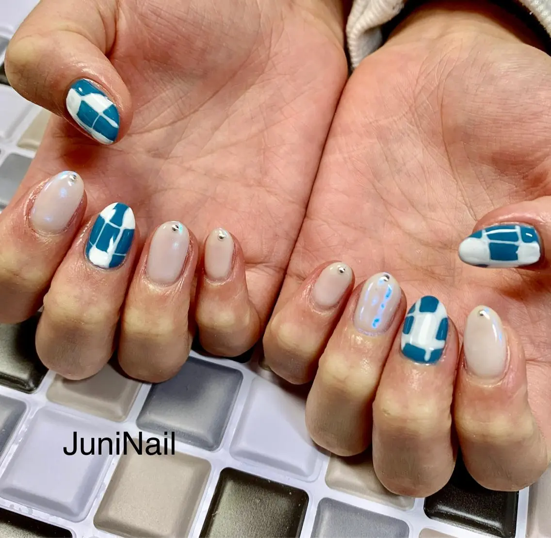 ネイル ハンドネイル JuniNail 주니네일🇰🇷suのネイルデザイン