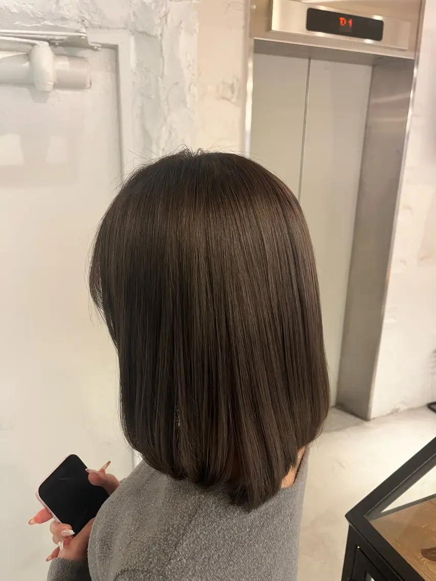 カラー ブラウンカラー オリーブブラウン 💋ギャル髪💋 かづき💖のヘアスタイル