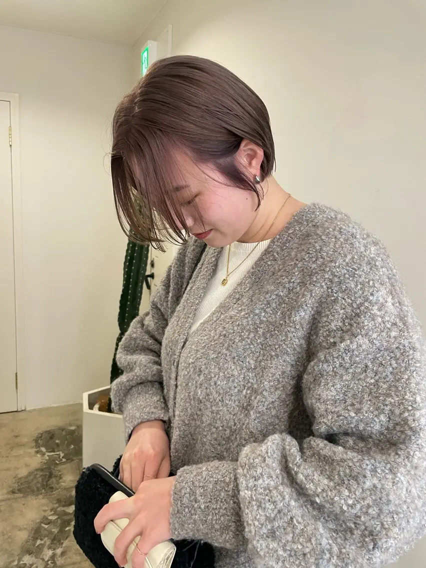 ショート 大迫 江梨のヘアスタイル