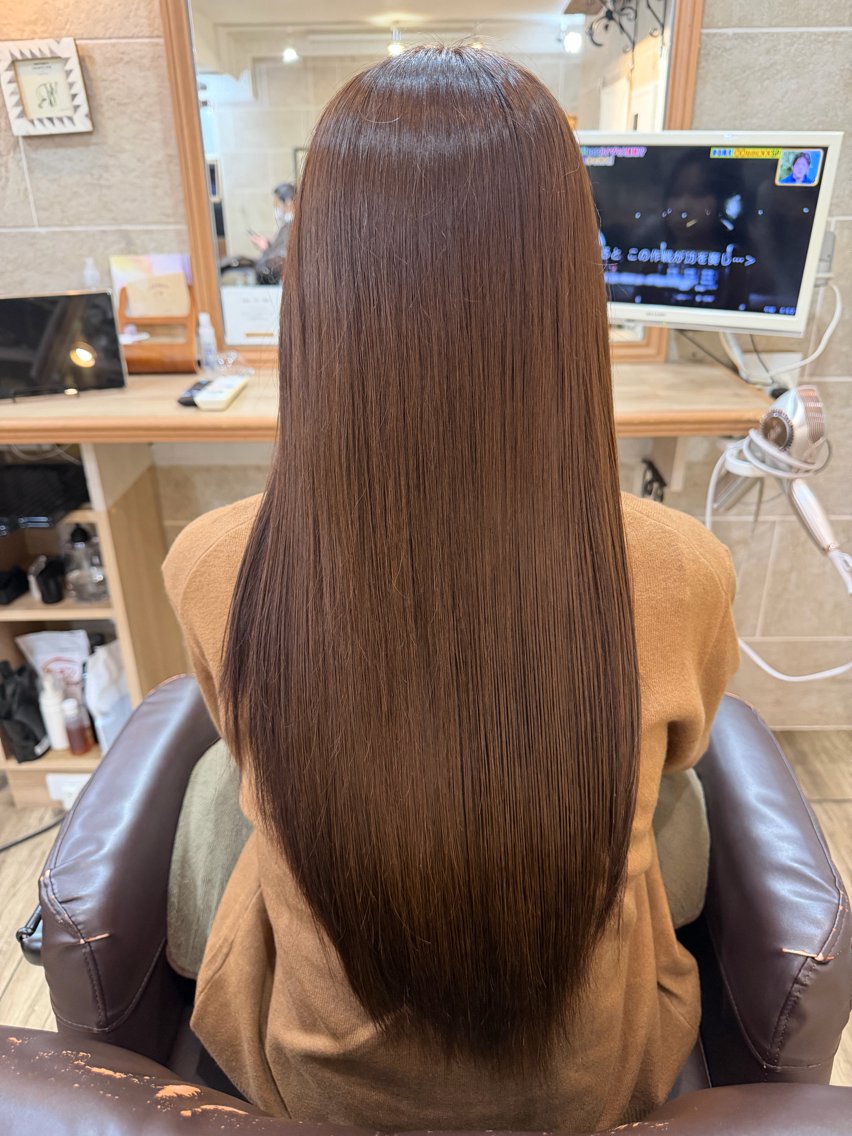 ロング カラー 艶髪/透明感カラー ‎🤍🫧ひまりのヘアスタイル
