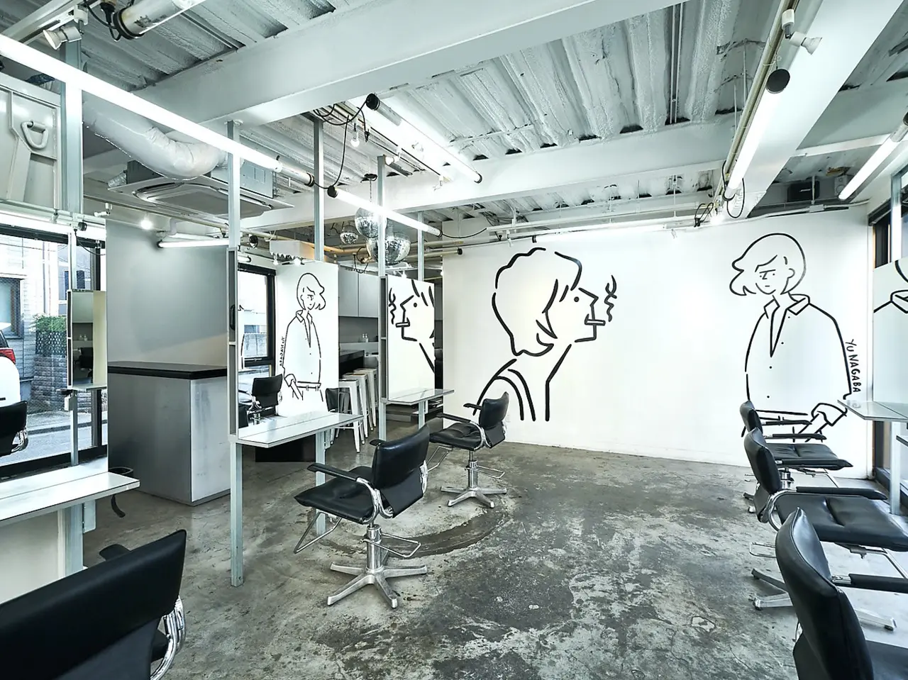 MEN'S HAIR TOKYO 原宿店の内観・外観2