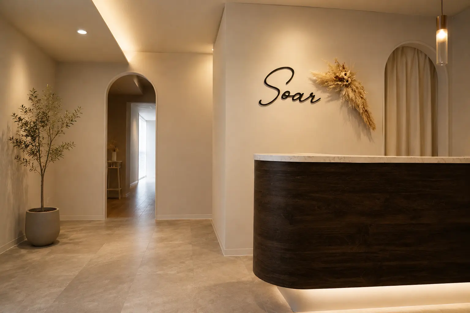小顔フェイシャル専門店　Soarの内観・外観2
