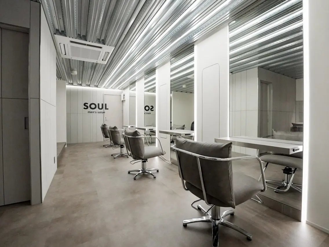 men’s salon SOULの内観・外観3