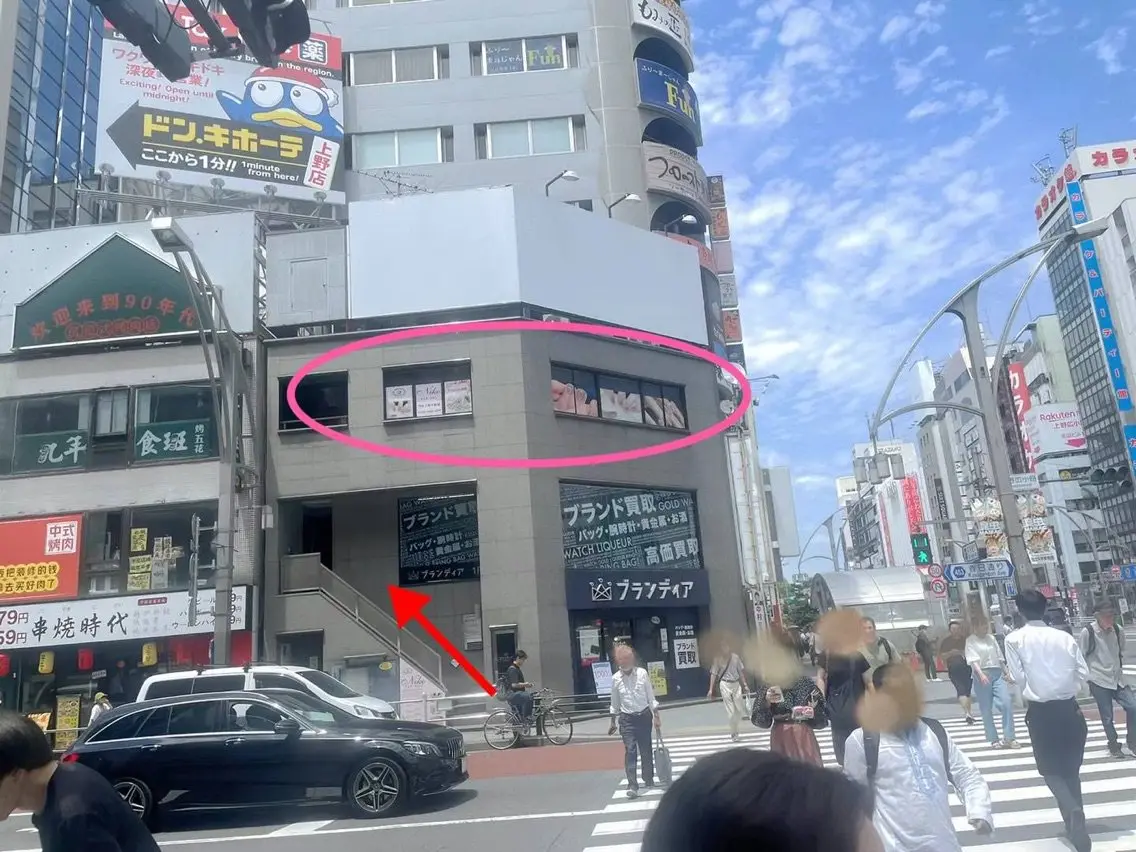 Niko nailサロン上野店の内観・外観3