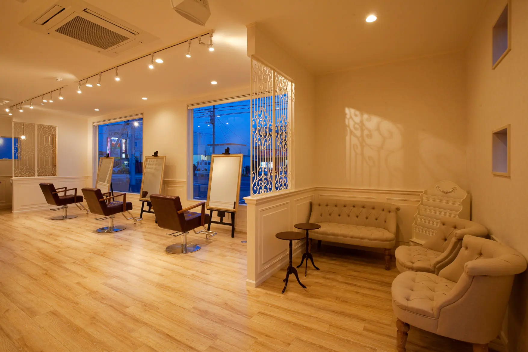 hair salon Rien 熊谷2号店の内観・外観2