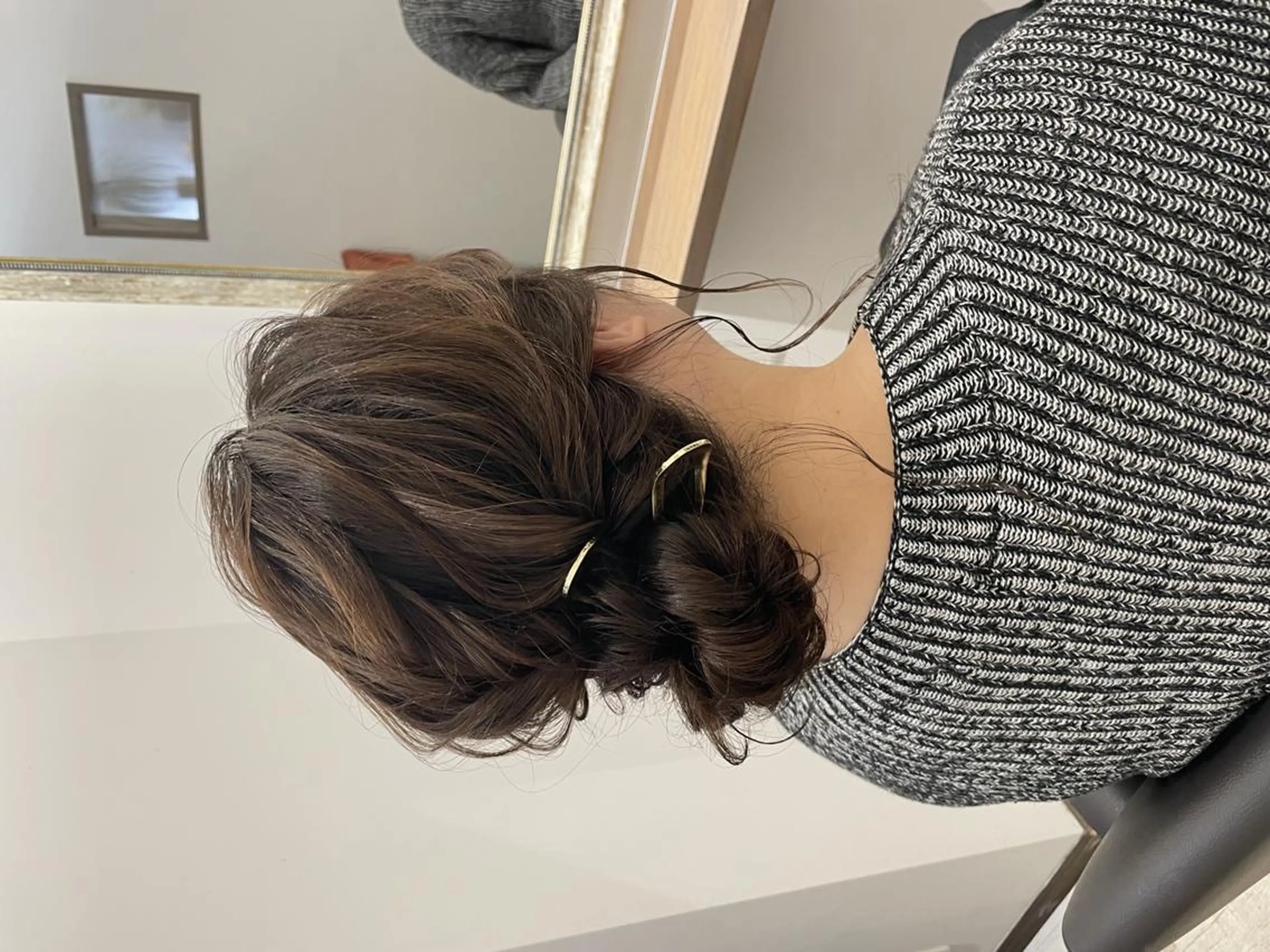 セミロング ヘアアレンジ 瀬尾 由希菜のヘアスタイル